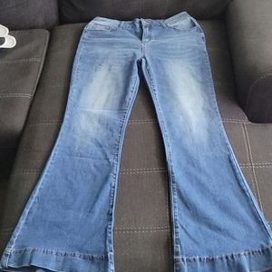 High Rise Flare Jeans Unbranded